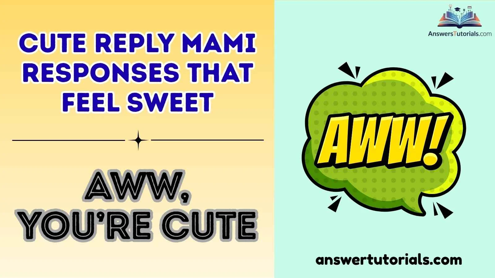 Cute Reply Mami Responses That Feel Sweet