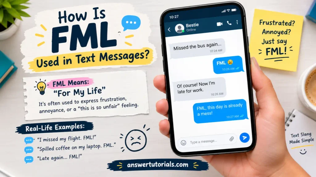 How Is FML Used in Text Messages