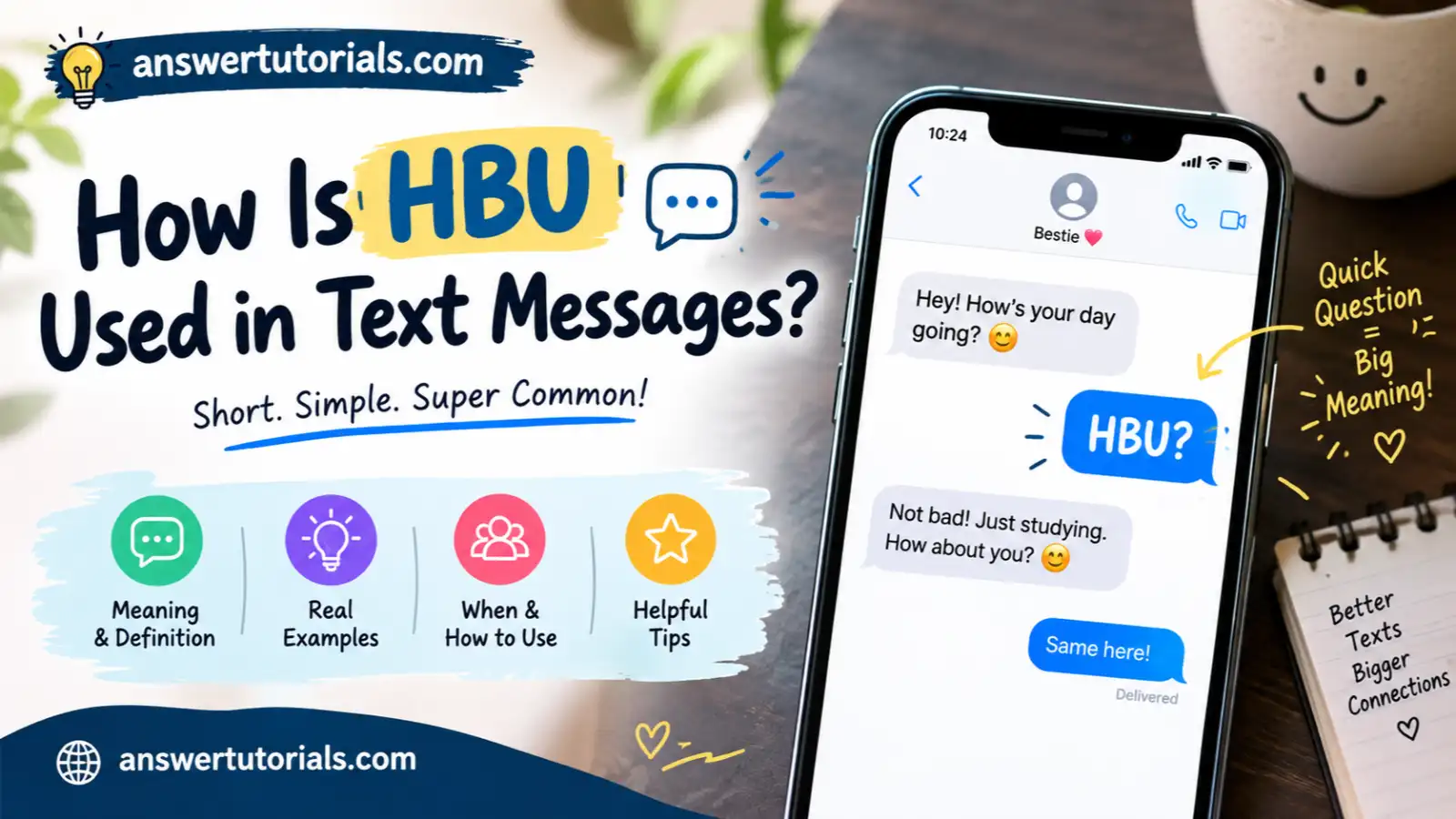 How Is HBU Used in Text Messages?
