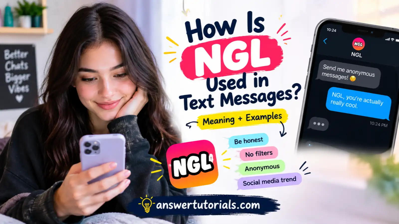 How Is NGL Used in Text Messages?