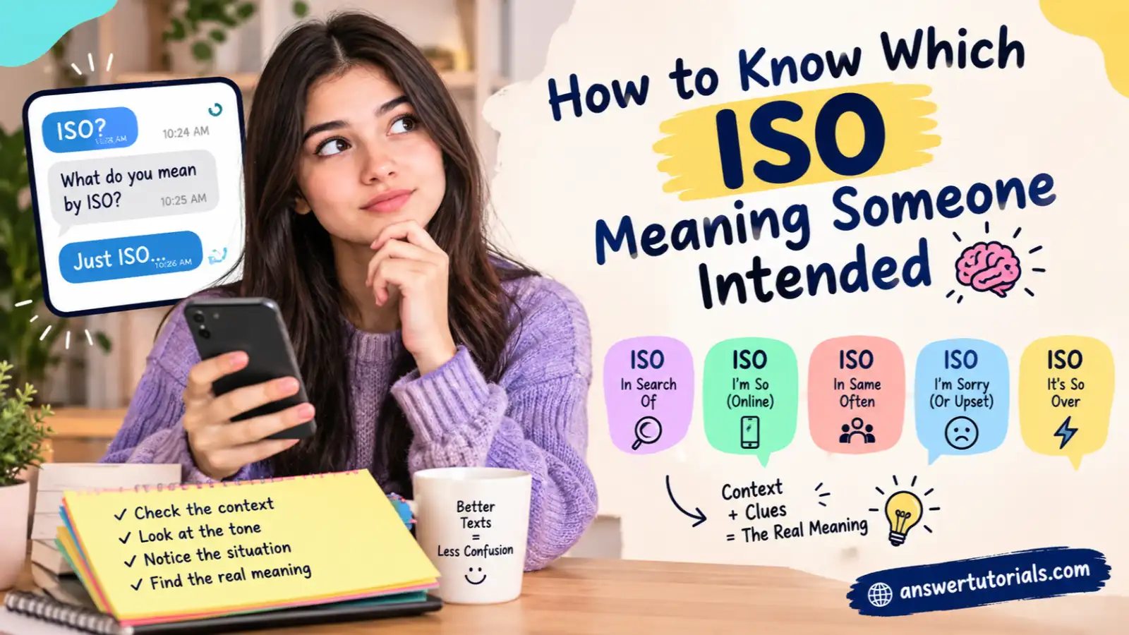 How to Know Which ISO Meaning Someone Intended