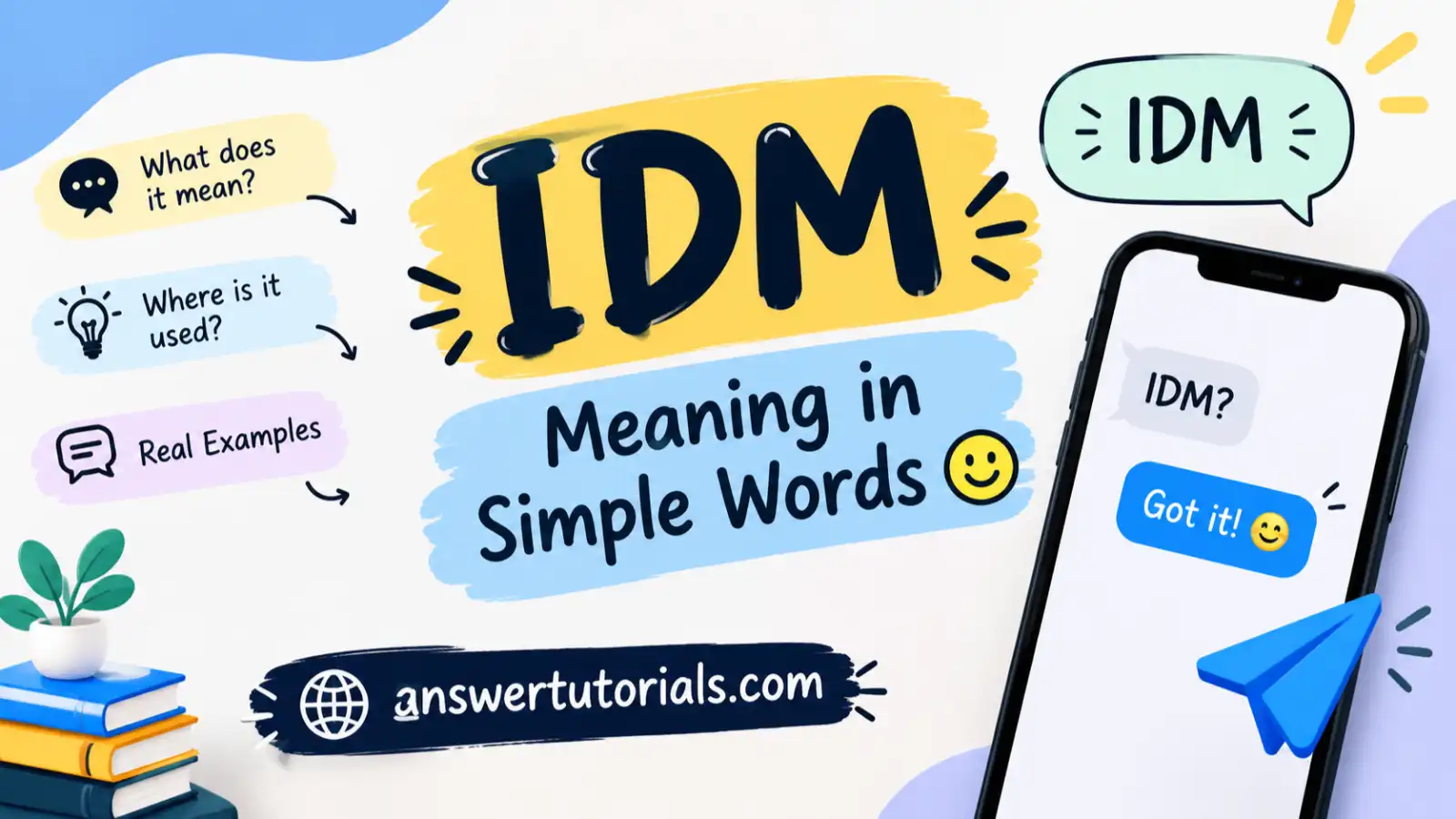 IDM Meaning in Simple Words 😊