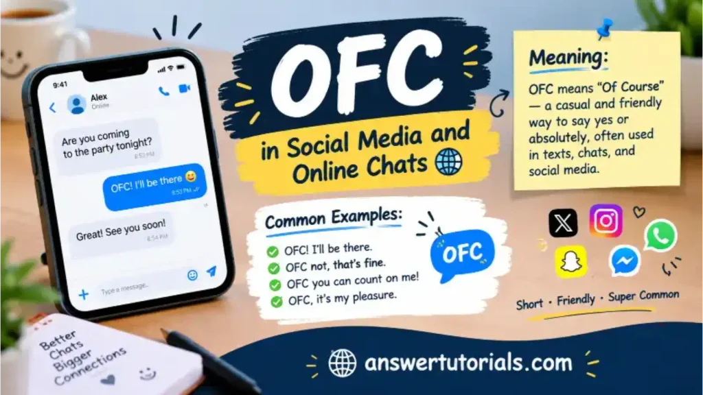 OFC in Social Media and Online Chats 🌐