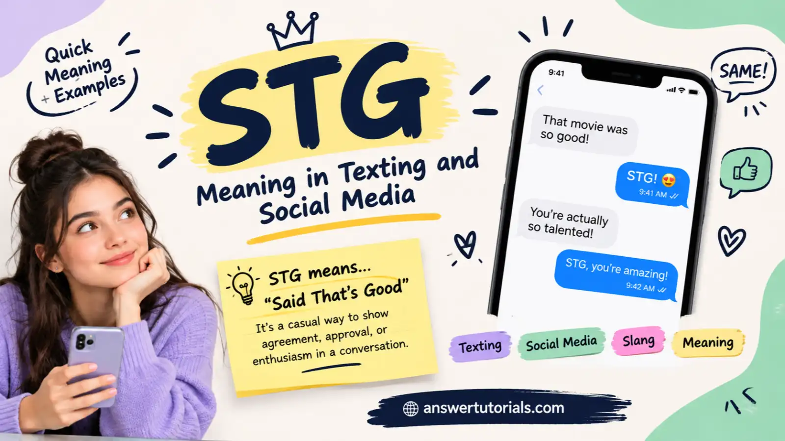 STG Meaning in Texting and Social Media