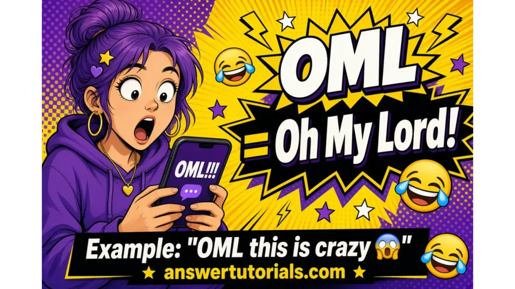 What Does OML Mean on Social Media?