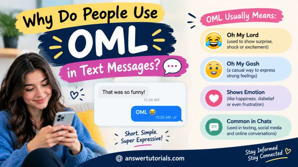Why Do People Use OML in Text Messages?