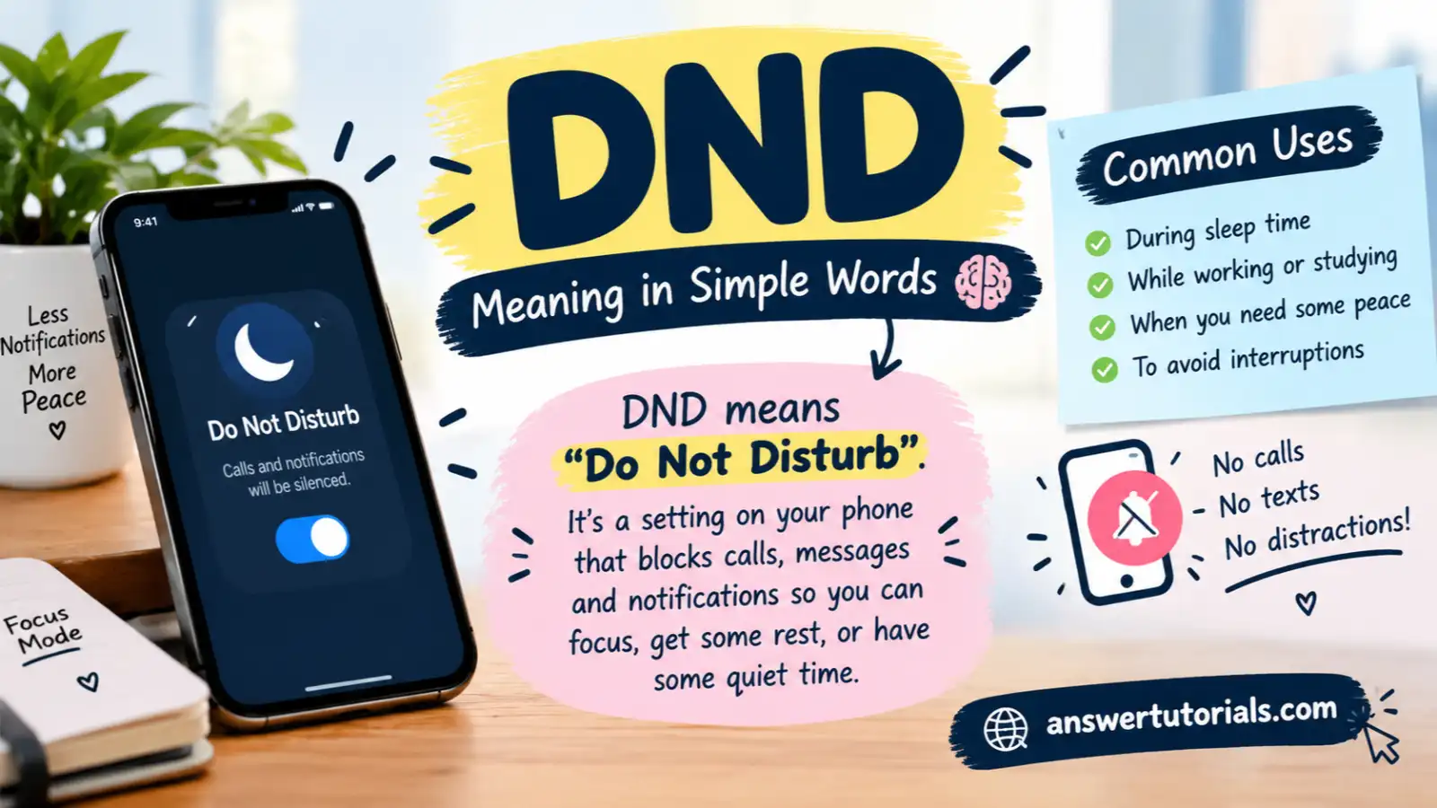 DND Meaning in Simple Words
