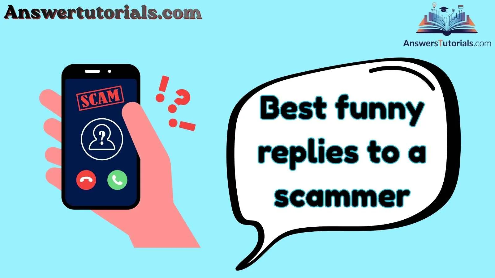 Best funny replies to a scammer