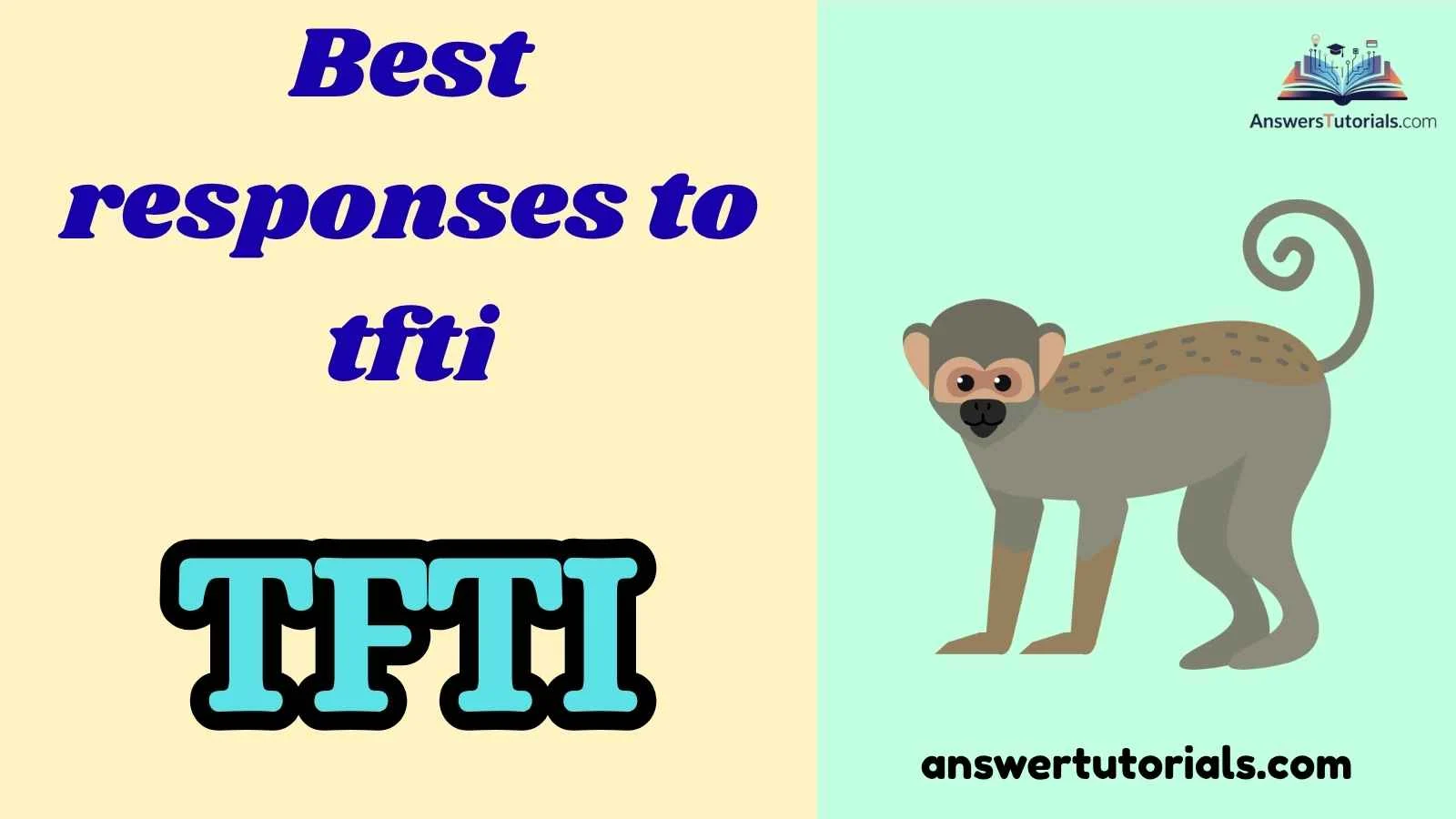 Best responses to tfti