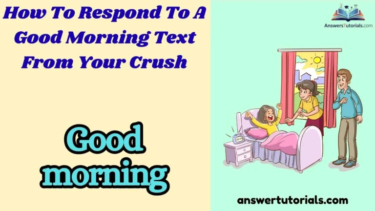 Have you ever stared at your phone for five minutes after your crush texted "Good morning ☀️", wondering what on earth you should reply? You're definitely not alone. Knowing How To Respond To A Good Morning Text From Your Crush can feel surprisingly stressful. One message can set the tone for the entire day—and maybe even your relationship. Reply too dry, and the conversation dies. Try too hard, and it feels forced. As someone who's spent years analyzing online conversations, dating communication trends, and viral texting styles, I've seen one thing remain true: the best replies feel natural, playful, and authentic. In 2026, texting is still one of the biggest ways people flirt. A simple morning text isn't just a greeting—it's often a sign that you're the first person they wanted to talk to that day. In this guide, you'll discover: 150+ original replies for every mood. When to use each response naturally. How to keep your crush excited to text you again. Featured Snippet: How To Respond To A Good Morning Text From Your Crush The best way to respond to a good morning text from your crush is to match their energy while showing a little personality. Keep your reply warm, playful, or flirty depending on your relationship. A genuine response is far more memorable than a simple "Good morning" back. Table of Contents Funny Responses Flirty Responses Cute Responses Confident Responses Creative Responses Polite Responses Professional Responses Sarcastic Responses Thoughtful Responses Playful Responses FAQs Conclusion Funny Responses: How To Respond To A Good Morning Text From Your Crush Laughter is one of the easiest ways to build attraction. If your crush enjoys jokes, these responses can instantly make your conversation more memorable. "The fastest way to someone's heart is making them laugh before breakfast." 1. "Wow... who let you be this adorable before 9 AM?" Perfect when you want to compliment them while keeping things playful. 2. "Morning! Coffee first... flirting second." Great if you're pretending you're not fully awake yet. 3. "I was going to sleep in, but your text had other plans." Shows they're worth waking up for. 4. "Good morning! Did the sun copy your brightness today?" A light compliment that's sweet without being over the top. 5. "You text this early? I'm impressed." Use this when you want to tease them gently. 6. "Breaking news: Your text officially improved my morning." Simple, funny, and flattering. 7. "Morning! Is this your daily mission to make me smile?" Perfect if they've texted you first more than once. 8. "Hold on... I'm still loading today's personality." A relatable reply for anyone who's not a morning person. 9. "Good morning! My blanket strongly disagrees with getting up." Adds humor while inviting more conversation. 10. "Your text deserves more appreciation than my alarm clock." Everyone can relate to this. 11. "You're suspiciously good at making mornings better." Playful with a hidden compliment. 12. "I almost ignored my alarm, but not your message." Makes them feel special. 13. "Morning! What's today's excuse for distracting me?" Keeps the conversation going naturally. 14. "You texted first... now I expect this every morning." A teasing way to encourage future texts. 15. "Good morning! Should I thank you or blame you for making me smile?" A fun response that feels effortless. 16. "I'd say good morning back, but you already made it one." Short, clever, and memorable. 17. "This is officially my favorite notification today." Shows genuine interest without sounding overly serious. 18. "Good morning! Did you rehearse this text or are you naturally this sweet?" A playful conversation starter. Quote Card "The best morning texts don't just wake you up—they give you a reason to smile." 📌 Save these funny replies for the next time your crush surprises you with a morning text! Flirty Ways to Respond to a Good Morning Text From Your Crush If the vibe is already there, don't be afraid to flirt a little. Confidence is attractive, but subtlety often works even better. "Flirting is less about perfect words and more about making someone feel special." 1. "Good morning! I was actually hoping you'd text me." Honest without sounding desperate. 2. "Morning ☀️ You just became my favorite part of today." Sweet and memorable. 3. "You're making it really hard not to like you even more." Perfect if you've already been flirting. 4. "Good morning, handsome/beautiful." Simple classics never fail. 5. "Now my day has officially started." Makes your crush feel important. 6. "Careful... you're becoming my favorite habit." Playful and charming. 7. "You text first? I like this already." Shows appreciation naturally. 8. "Morning! Are you always this thoughtful?" Encourages them to keep texting. 9. "I think my coffee is jealous of how much your text woke me up." Cute and creative. 10. "If every morning starts like this, I'm not complaining." Smooth without trying too hard. 11. "You have excellent timing." Short but effective. 12. "You really know how to make someone smile." Works almost every time. 13. "I guess I owe you a coffee for making my morning better." A subtle way to hint at meeting up. 14. "Morning! So... when do I get to see you?" Perfect if you're comfortable with each other. 15. "I didn't know one text could improve my mood this much." Warm and genuine. 16. "I hope I'm the reason you're smiling too." Creates an emotional connection. 17. "Good morning 😊 You just earned bonus points." Playful and lighthearted. 18. "Now I have something to smile about all day." Simple yet meaningful. Quote Card "Sometimes one morning text says more than a hundred late-night conversations." 📌 Try one of these flirty replies the next time your crush texts first! Cute Ways to Respond to a Good Morning Text From Your Crush Not every reply has to be funny or flirty. Sometimes the cutest responses are the most genuine. "Kind words in the morning often become someone's favorite memory of the day." 1. "Good morning! I hope your day is as amazing as you are." A wholesome compliment. 2. "Morning sunshine! Thanks for making me smile already." Warm and cheerful. 3. "I needed this text more than you know." Shows appreciation sincerely. 4. "Hope today treats you kindly." Thoughtful and caring. 5. "You're seriously the sweetest." Short and genuine. 6. "Morning! Don't forget to smile today." Encouraging and uplifting. 7. "Your text made my day before it even started." A heartfelt response. 8. "Good morning! Sending good vibes right back." Positive and easygoing. 9. "I hope today gives you lots of reasons to laugh." Shows you care about their happiness. 10. "Morning! Thanks for thinking of me." Simple but meaningful. 11. "You just made waking up a little easier." A sweet compliment. 12. "Good morning 😊 You're becoming one of my favorite people." Perfect if you're getting closer. 13. "Hope your breakfast is as good as your texting skills." Cute with a touch of humor. 14. "Morning! Stay awesome today." Casual and uplifting. 15. "Your messages never disappoint." Makes them feel appreciated. 16. "Good morning! Wishing you an amazing day ahead." Classic, timeless, and thoughtful. 17. "Now I can't stop smiling." Short but adorable. 18. "Thank you for making mornings feel a little brighter." A heartfelt response that's perfect for someone you genuinely like. Quote Card "The cutest replies aren't the cleverest—they're the ones that feel real." How To Respond To A Good Morning Text From Your Crush